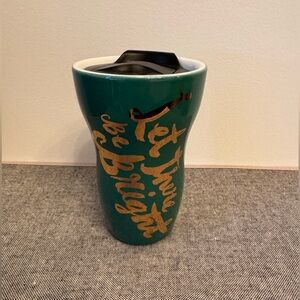 Starbucks coffee cup with lid